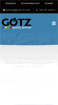 Mobile Screenshot of goetz-fm.com